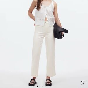 Madewell Emmett Crop Wide-Leg Jeans
